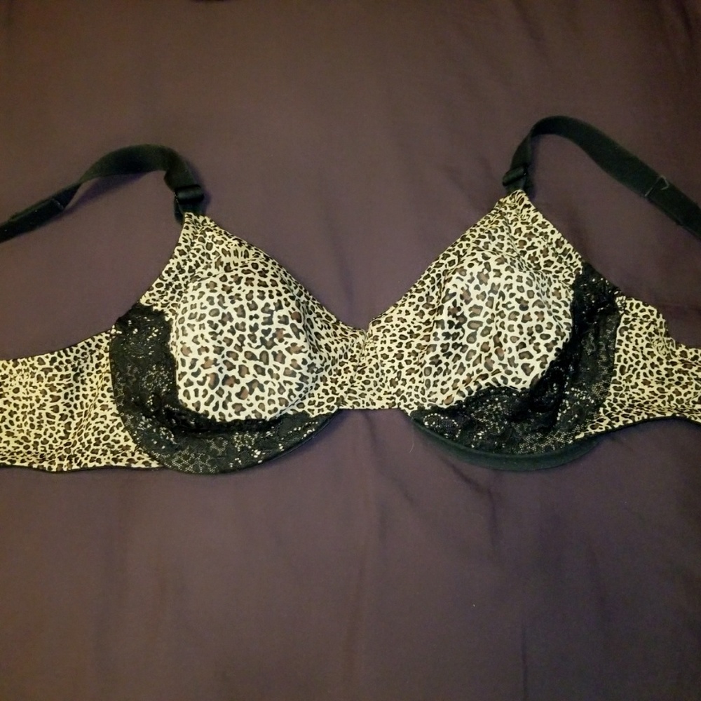 lepord print bra